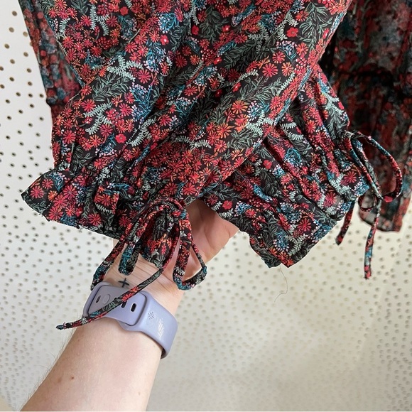 Matilda Jane Carol Sheer Floral Top - Picture 5 of 9